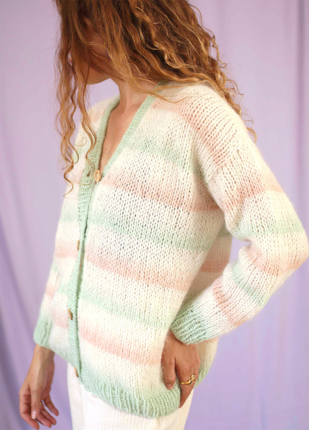 Kakigori Cardigan Kit x @morganem2