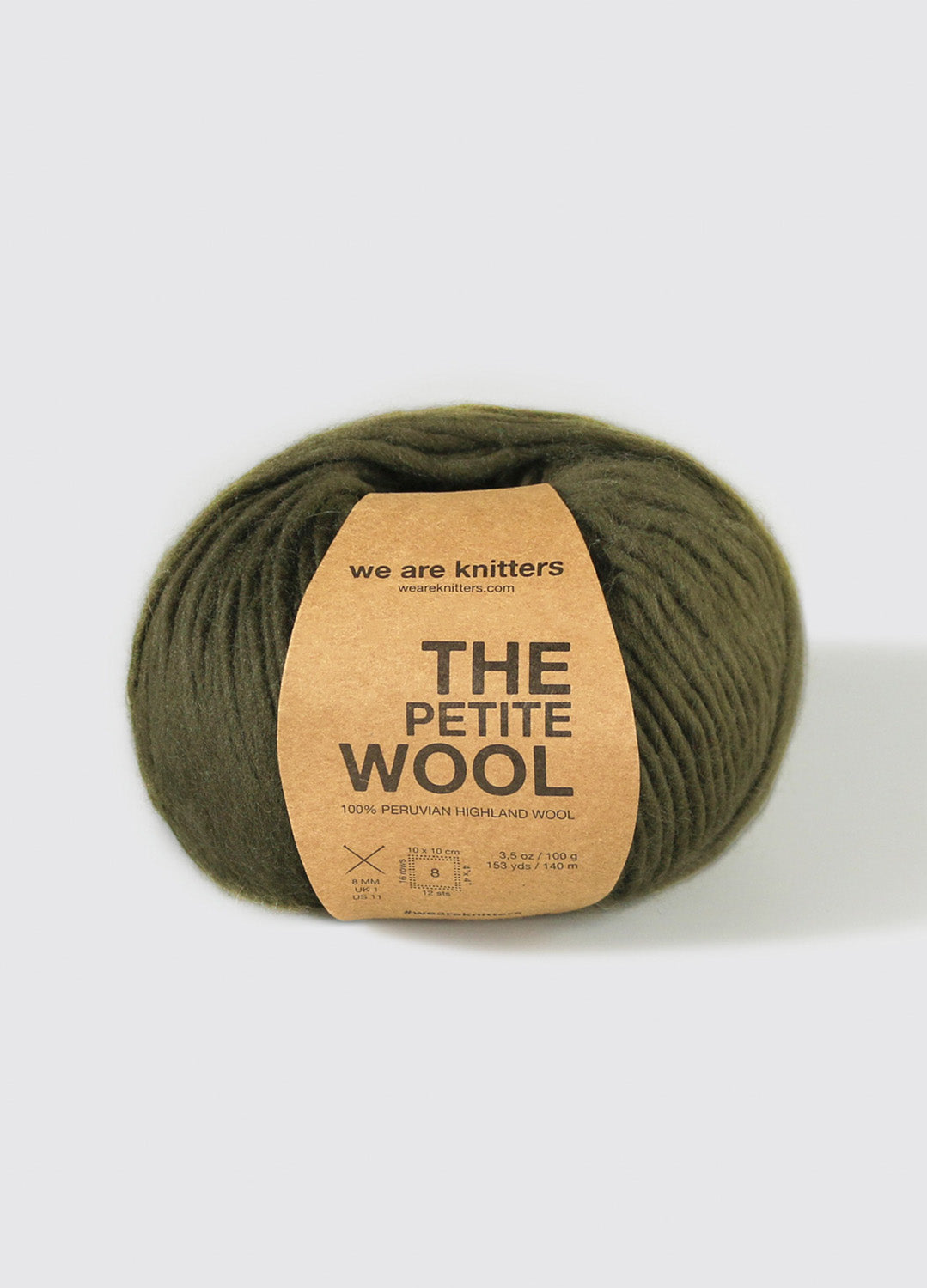 Petite Wool Olive