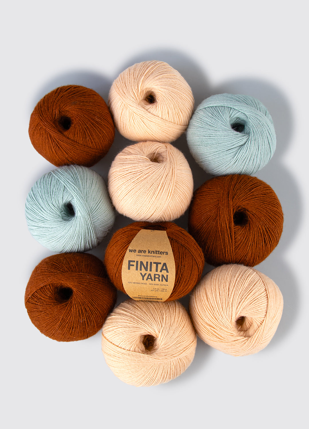 10 Pack of Finita Yarn Balls - Outlet Edition