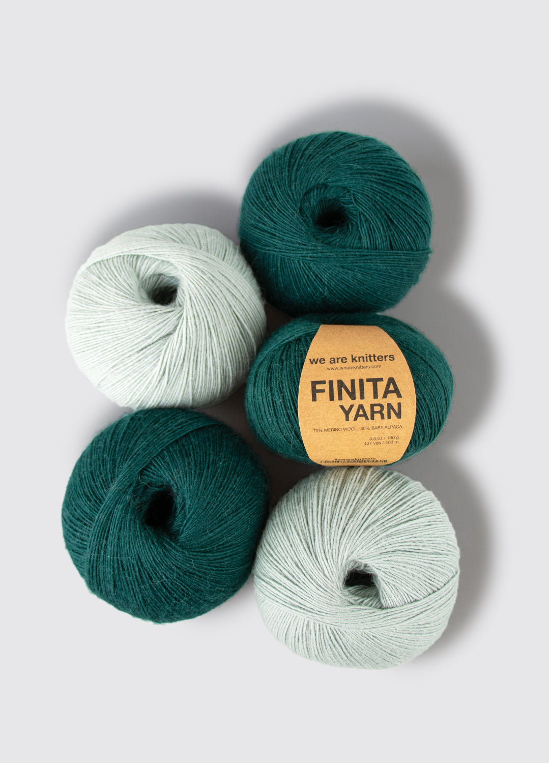 5 Pack of Finita Yarn Balls - Outlet Edition