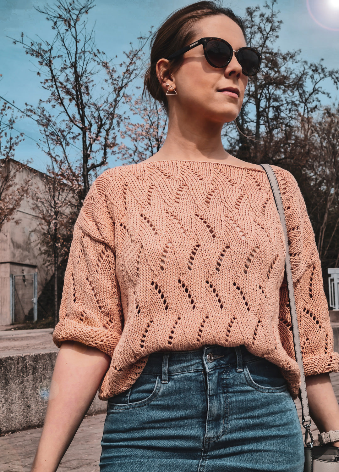 Pink summer sweater store