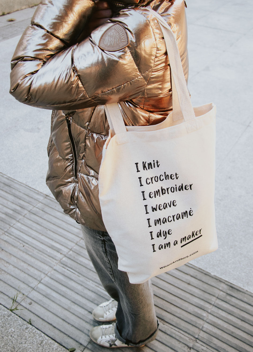 Tote Bag: I am a maker